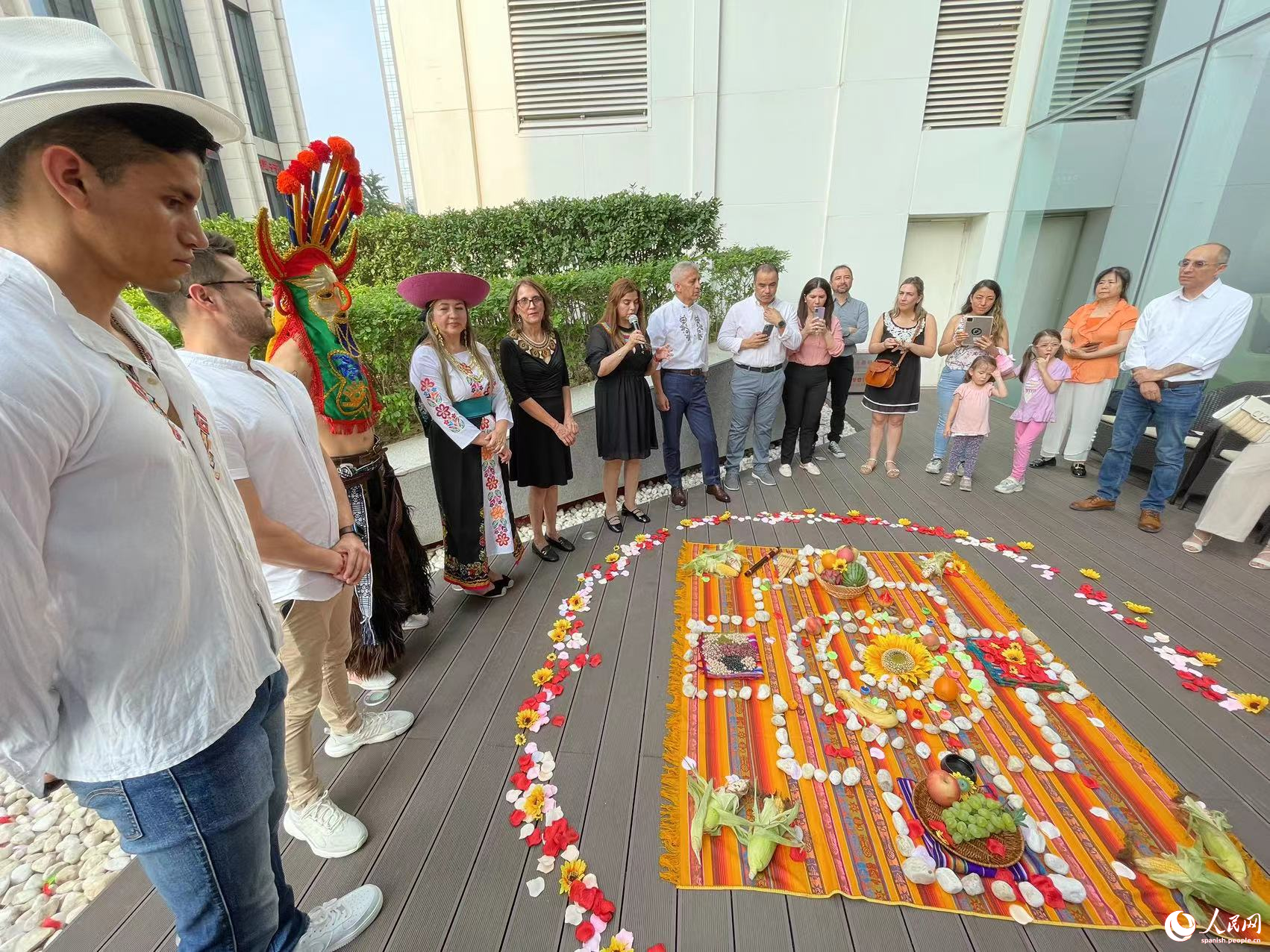 Ecuatorianos celebran en Beijing la fiesta del sol “Inti Raymi”