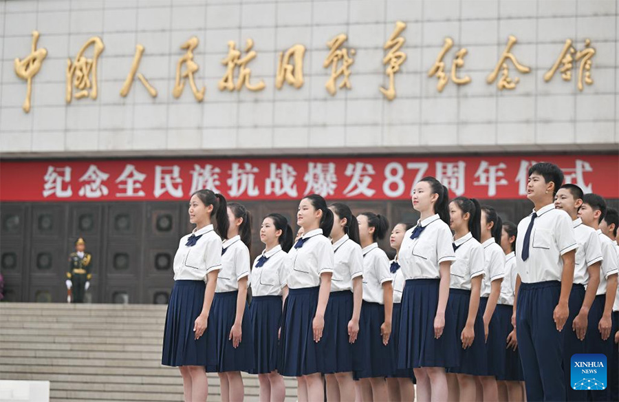 China conmemora 87º aniversario de guerra de resistencia contra agresión japonesa