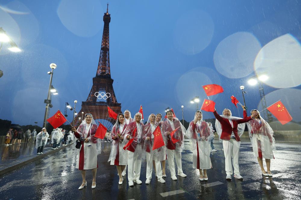 Comienzan JJOO de París con histórica ceremonia en río Sena