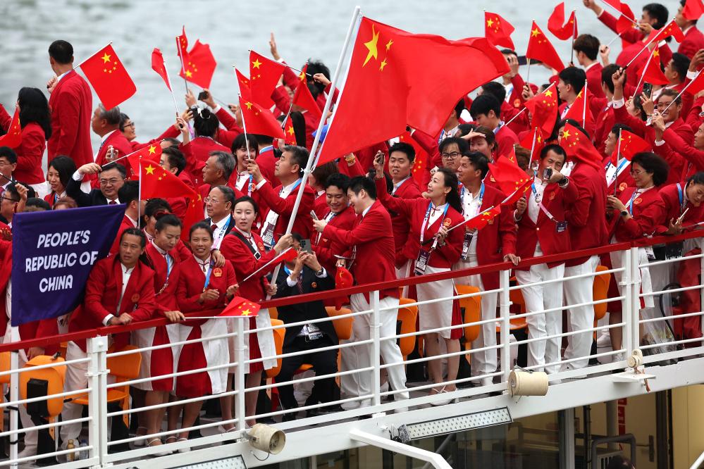 Comienzan JJOO de París con histórica ceremonia en río Sena