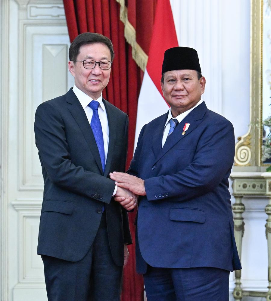 Vicepresidente chino se reúne con nuevo mandatario de Indonesia