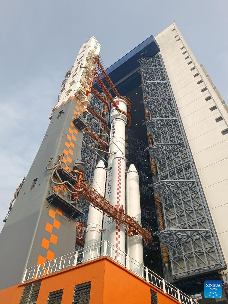 China prepara lanzamiento de nave espacial de carga Tianzhou-8