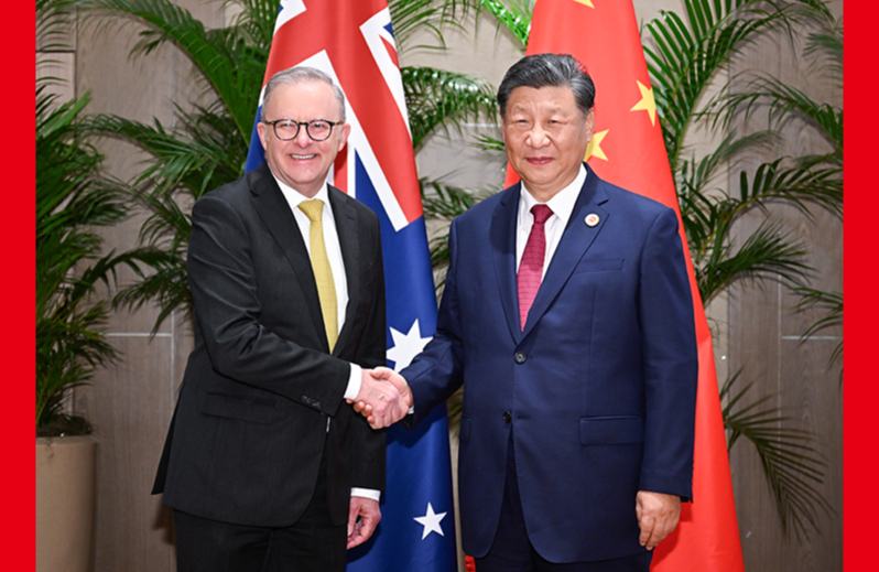 Xi dice que no existe ningún conflicto fundamental de intereses entre China y Australia