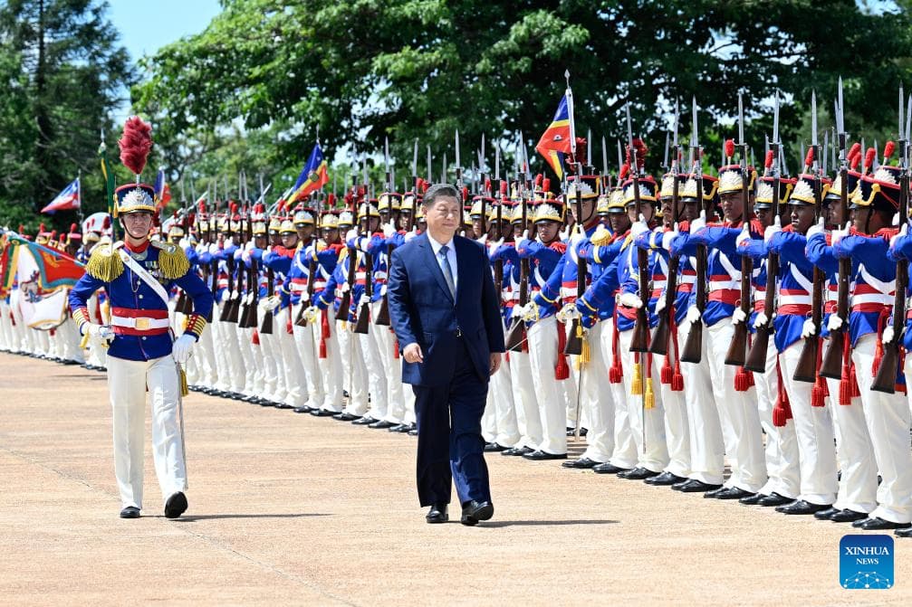 China y Brasil deciden elevar lazos durante reunión entre Xi y Lula