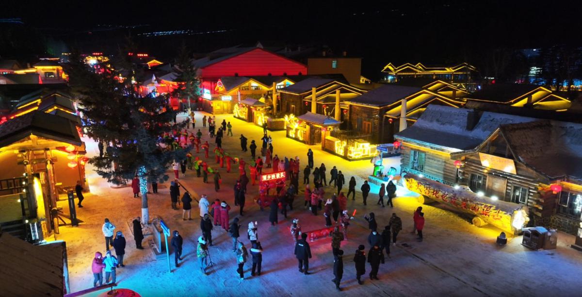 China Snow Town en Mudanjiang, provincia de Heilongjiang, mejora sus instalaciones para la nueva temporada de invierno. [Foto: cedida a chinadaily.com.cn]