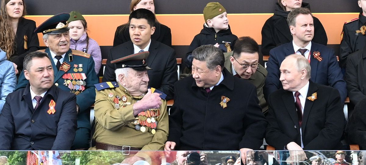 Xi asiste a las celebraciones rusas del Día de la Victoria