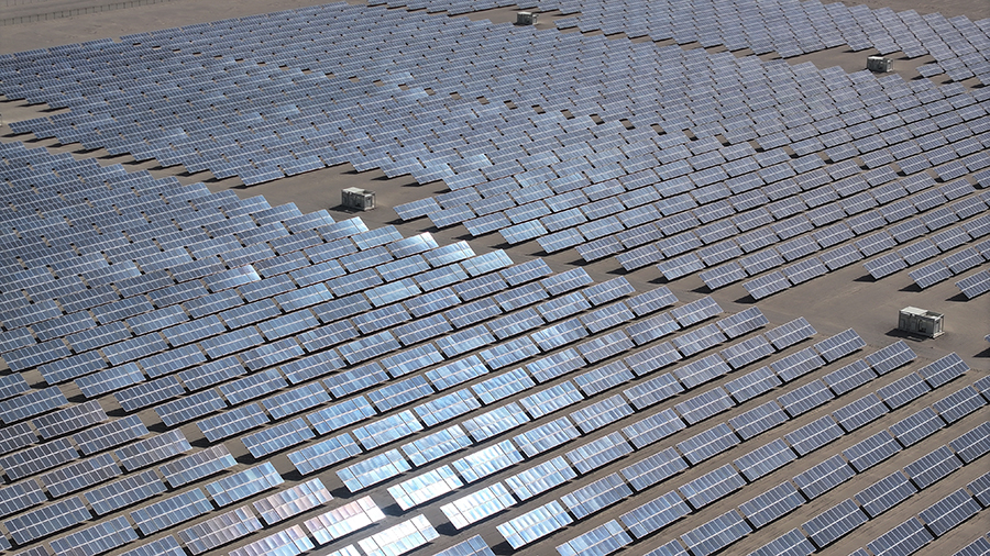El mayor proyecto de energía solar fotovoltaica del desierto comenzará a operar en China