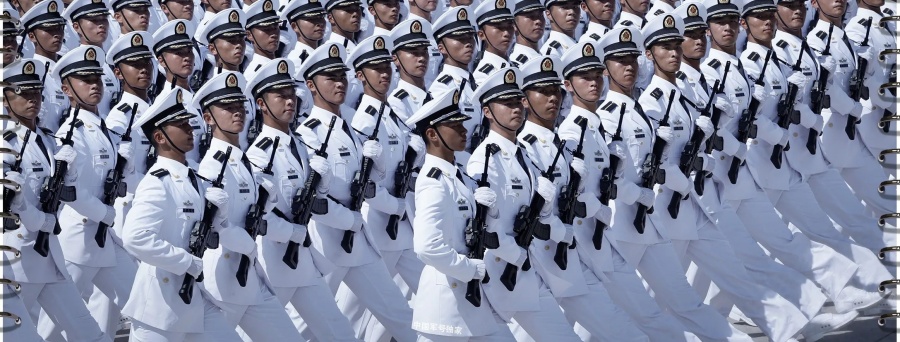 Imágenes del entrenamiento militar para el desfile del Día de la Victoria en China