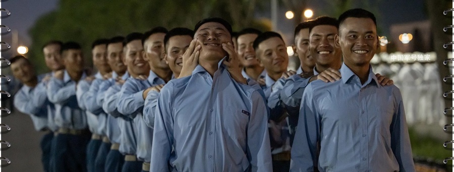 Imágenes del entrenamiento militar para el desfile del Día de la Victoria en China