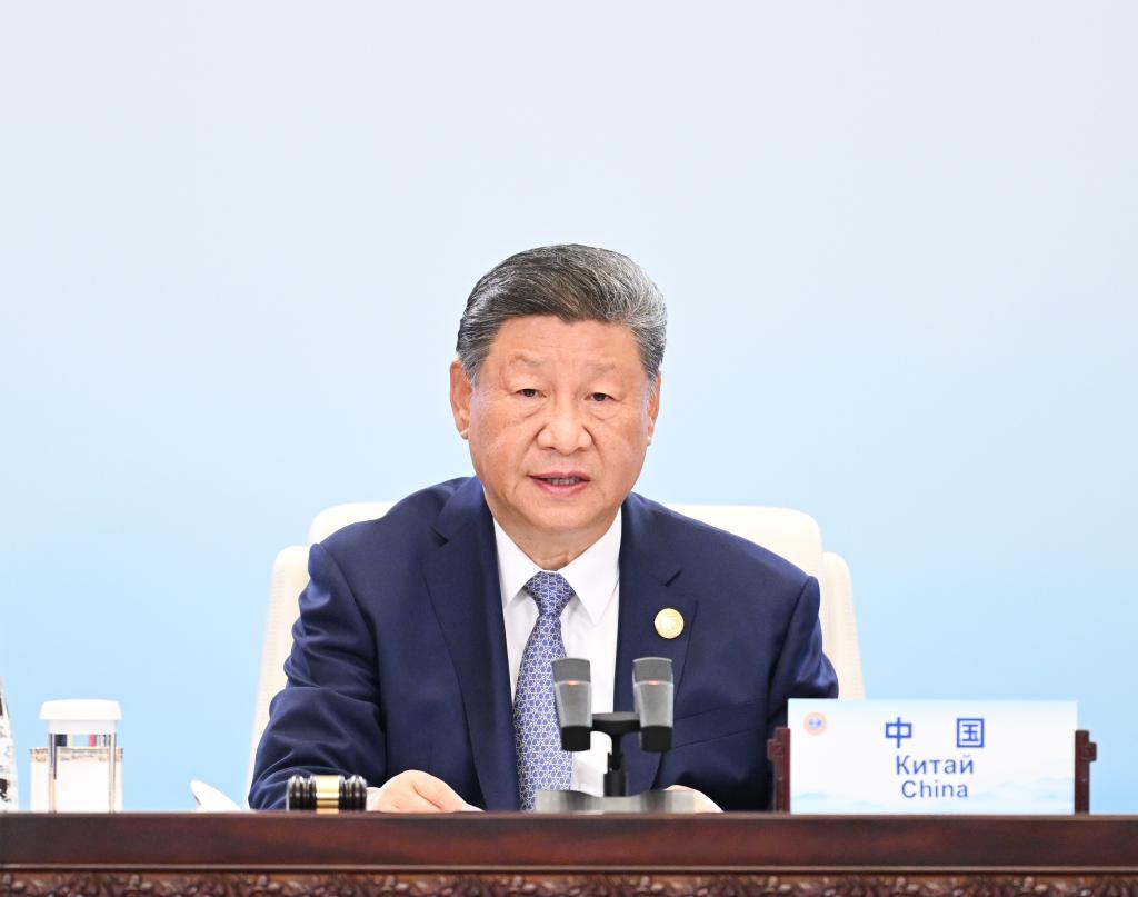 (Cumbre OCS Tianjin) Xi pide avanzar con pasos sólidos en mayor cumbre de OCS en la historia