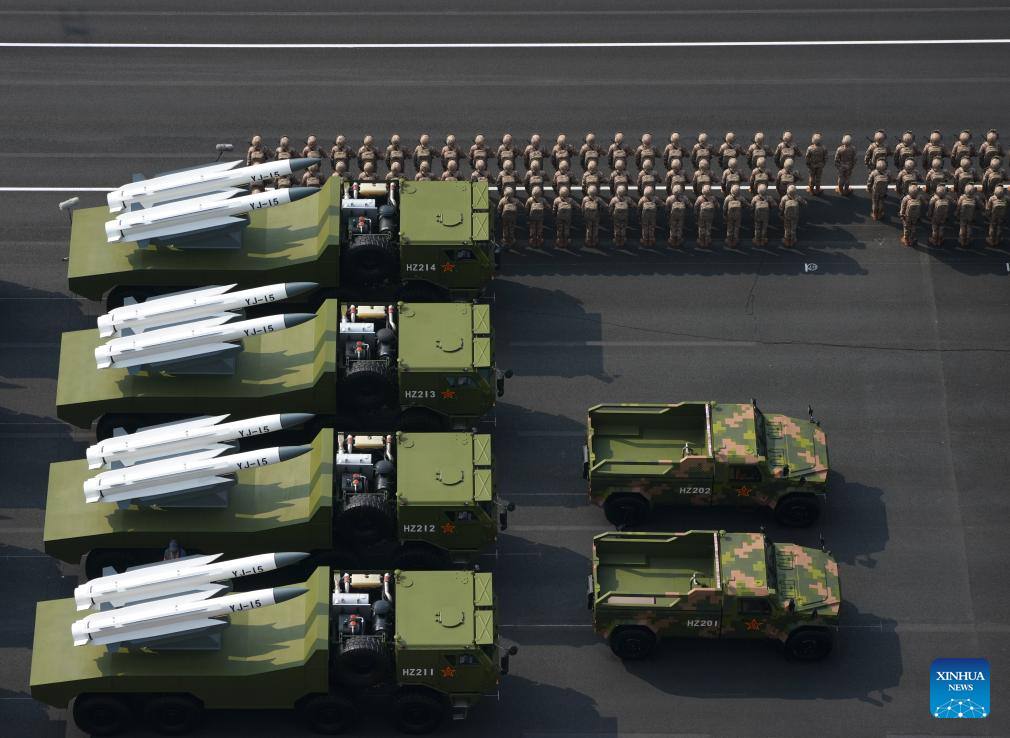 China organiza masivo desfile para conmemorar 80º aniversario de victoria en Segunda Guerra Mundial