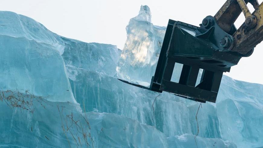 Comienza construcción de parque de hielo y nieve más grande del mundo