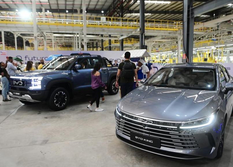 BYD se convierte en la cuarta marca de automóviles más vendida en Brasil