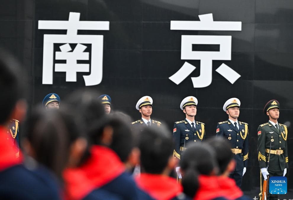 China celebra homenaje nacional a víctimas de Masacre de Nanjing y hace un llamado a la memoria histórica
