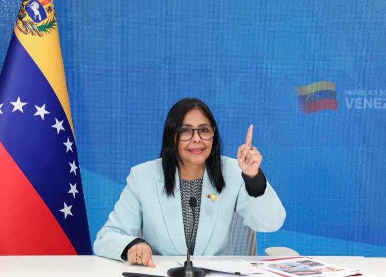 Pdvsa alcanza meta de producción anual pese a "acoso" de EE. UU., dice Delcy Rodríguez