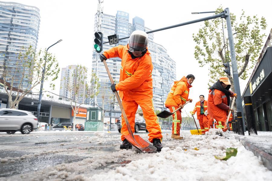 Lluvia y nieve generalizadas golpearán centro y este de China