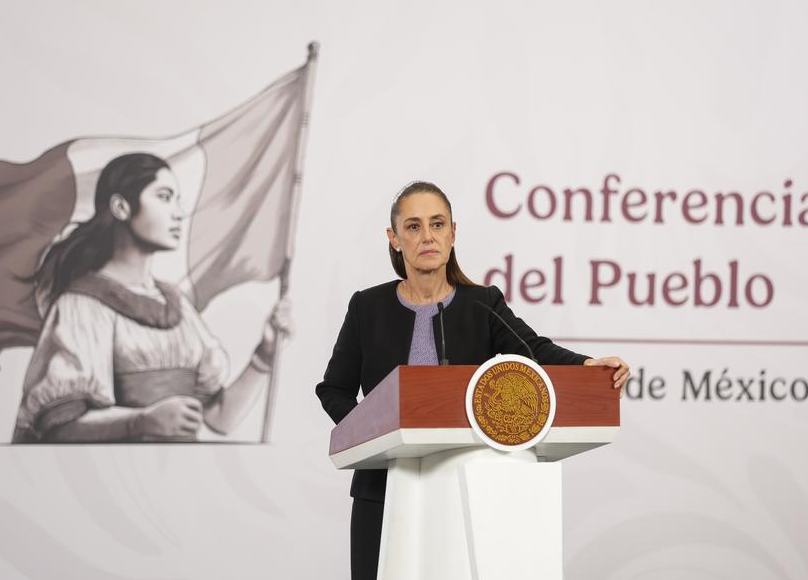 Presidenta de México pide a EEUU corresponsabilidad en combate al narcotráfico y la violencia