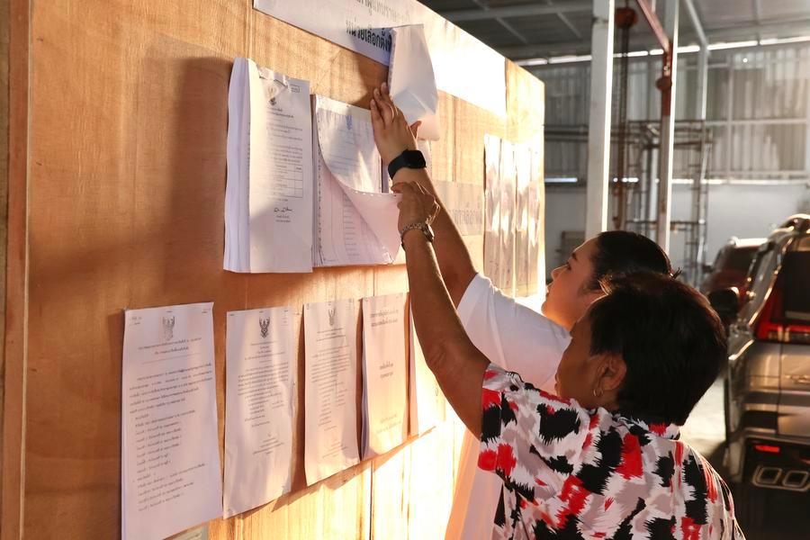 Partido Bhumjaithai logra gran ventaja tras escrutinio de más de 50 por ciento de votos válidos, dice Comisión Electoral