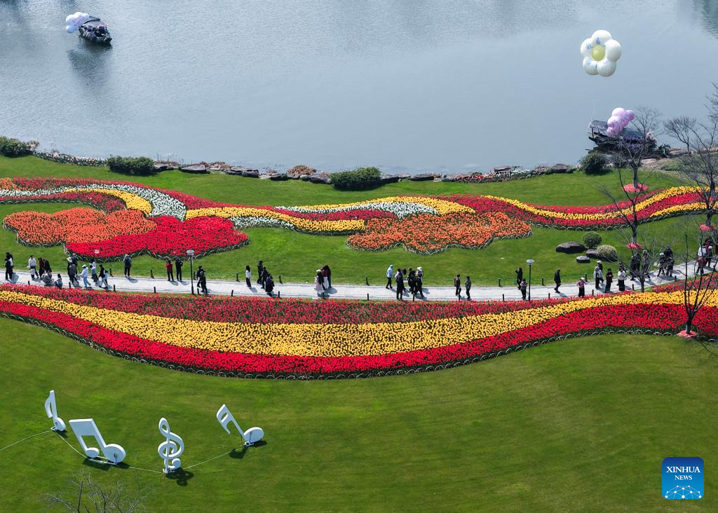 Paisajes de primavera en Shaoxing, Zhejiang