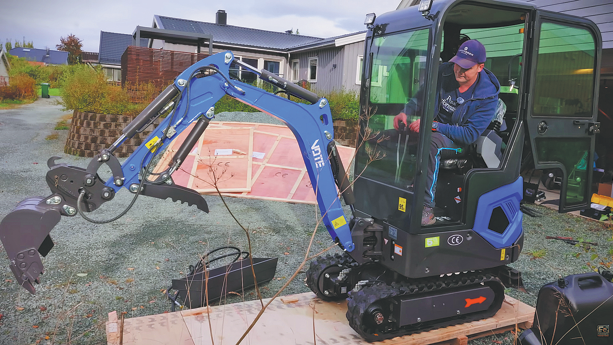 Compradores extranjeros buscan las mini excavadoras chinas