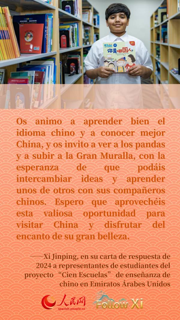 Así anima el presidente Xi Jinping a los jóvenes estudiantes de todo el mundo