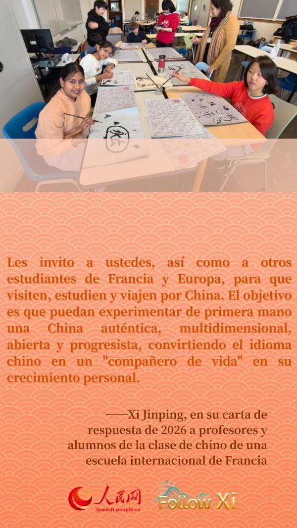 Así anima el presidente Xi Jinping a los jóvenes estudiantes de todo el mundo