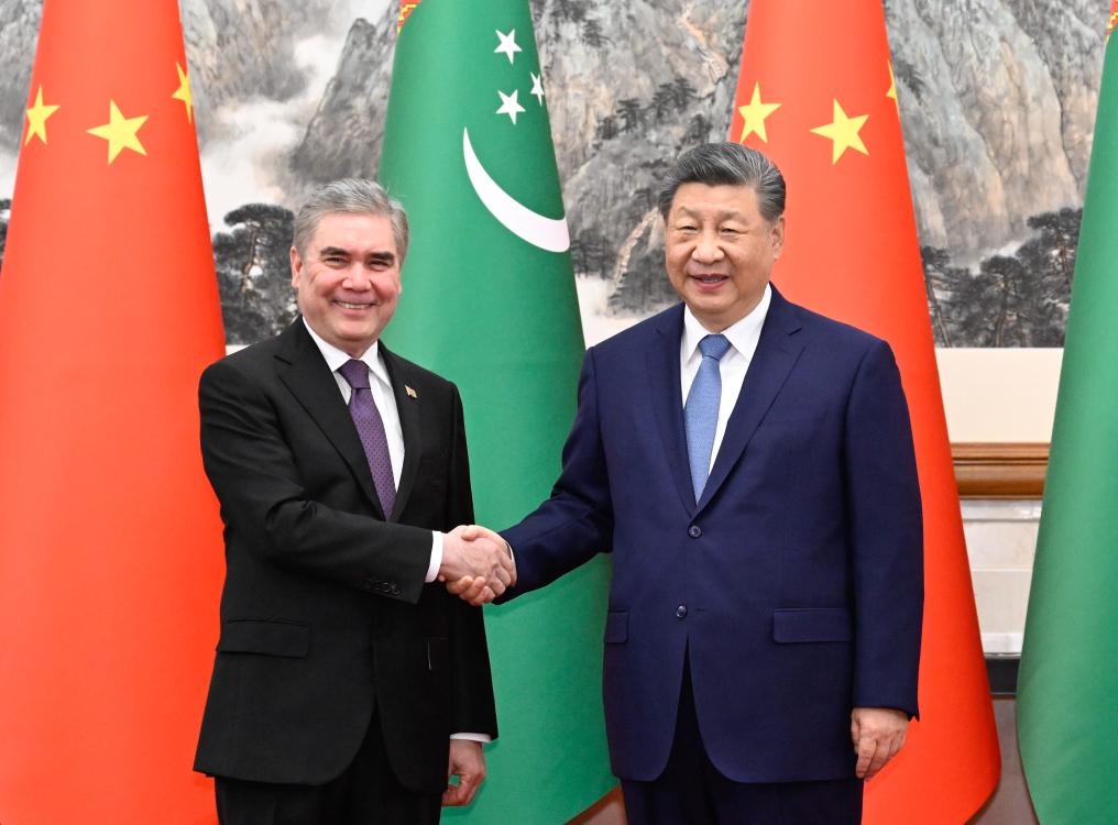 Xi llama a fortalecer cooperación con Turkmenistán en gas natural, comercio y sectores no relacionados con recursos