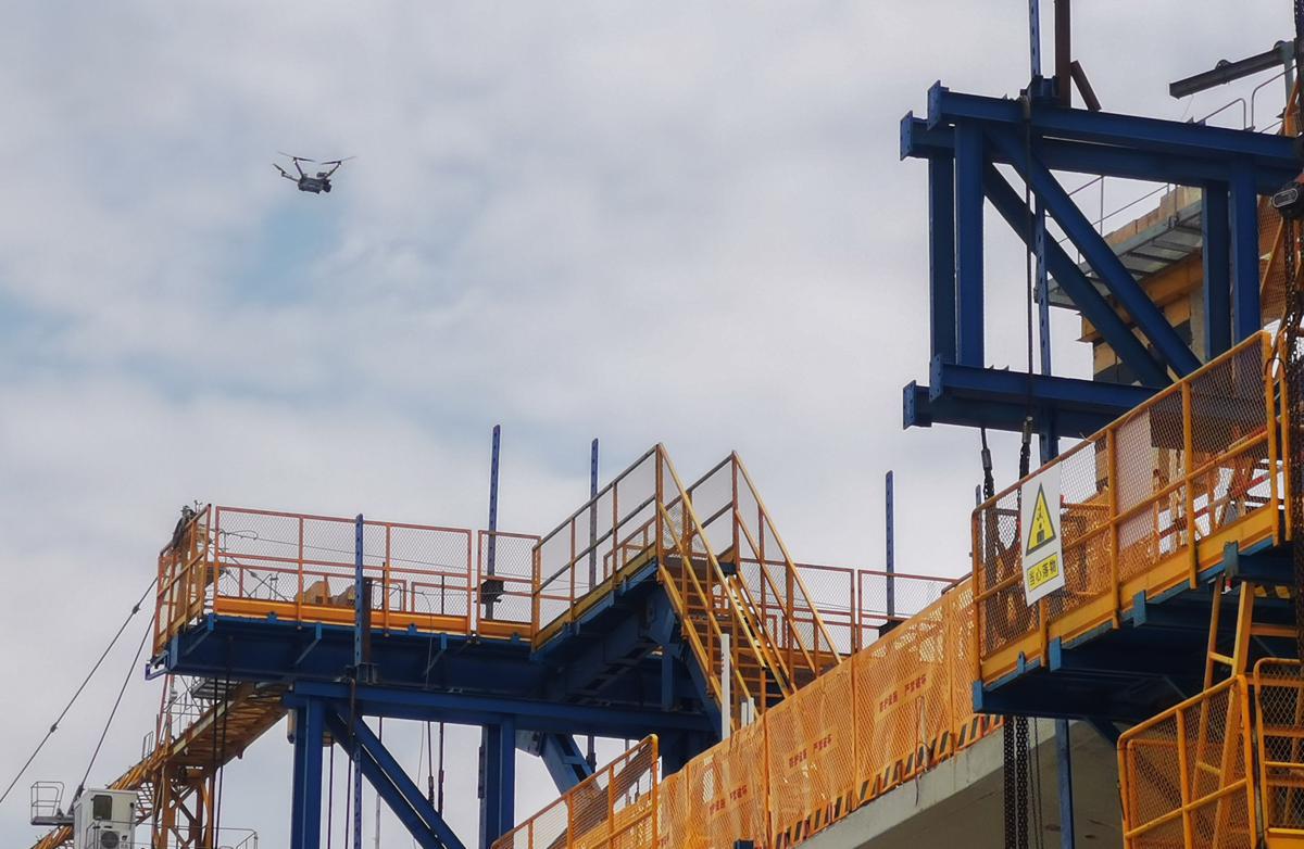 Un dron con IA abre nuevos caminos en una línea ferroviaria de Sichuan