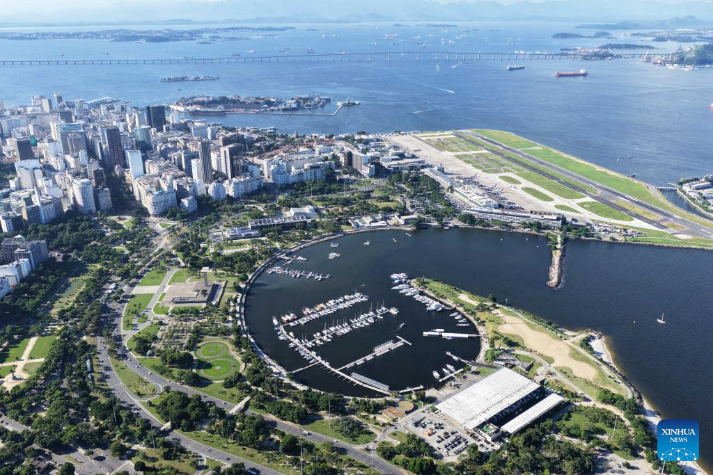 Vista aérea de Río de Janeiro, Brasil