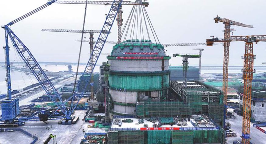 La capacidad de energía nuclear de China ocupa el primer lugar a nivel mundial