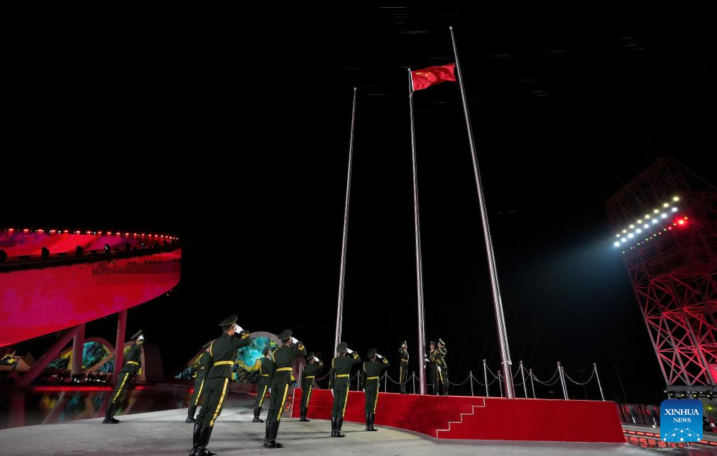 Ceremonia de apertura de los VI Juegos Asiáticos de Playa se celebra en Sanya