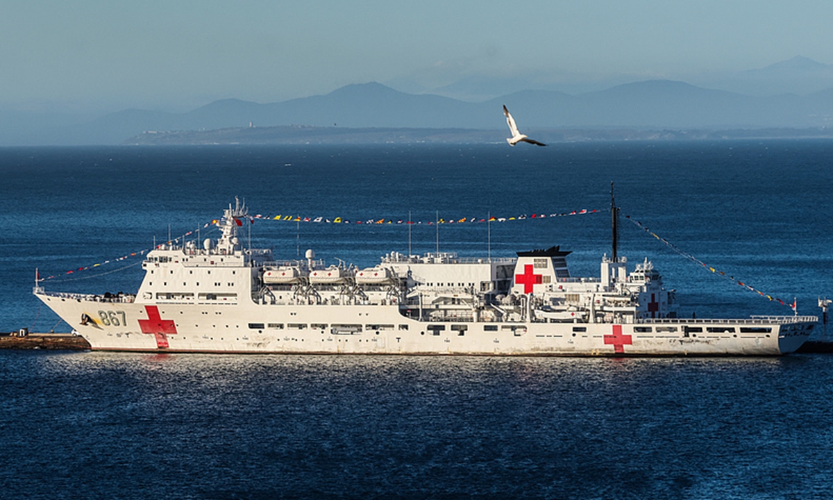 Buque hospital Arca de la Ruta de la Seda culmina su misión más extensa fuera de China
