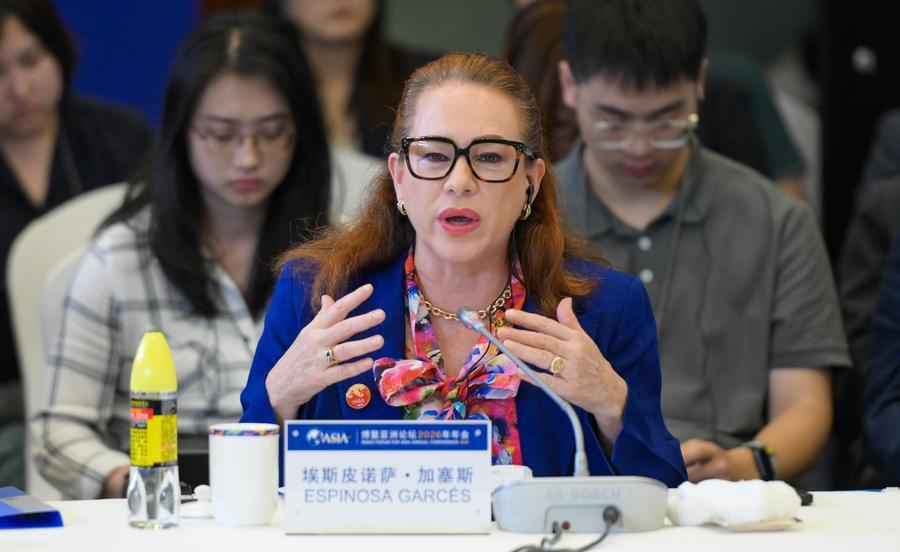 Expresidenta de Asamblea General Espinosa se postula como candidata a próxima secretaria general de ONU
