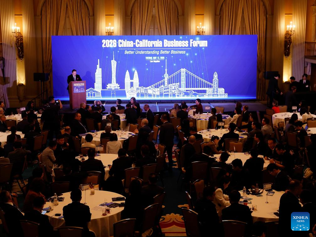 Foro Empresarial China-California se enfoca en profundizar cooperación de ganancia compartida