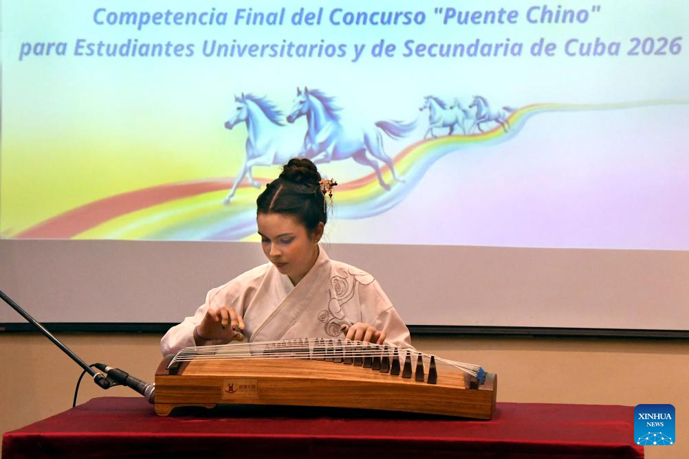 Celebran final del concurso Puente Chino 2026 en Cuba