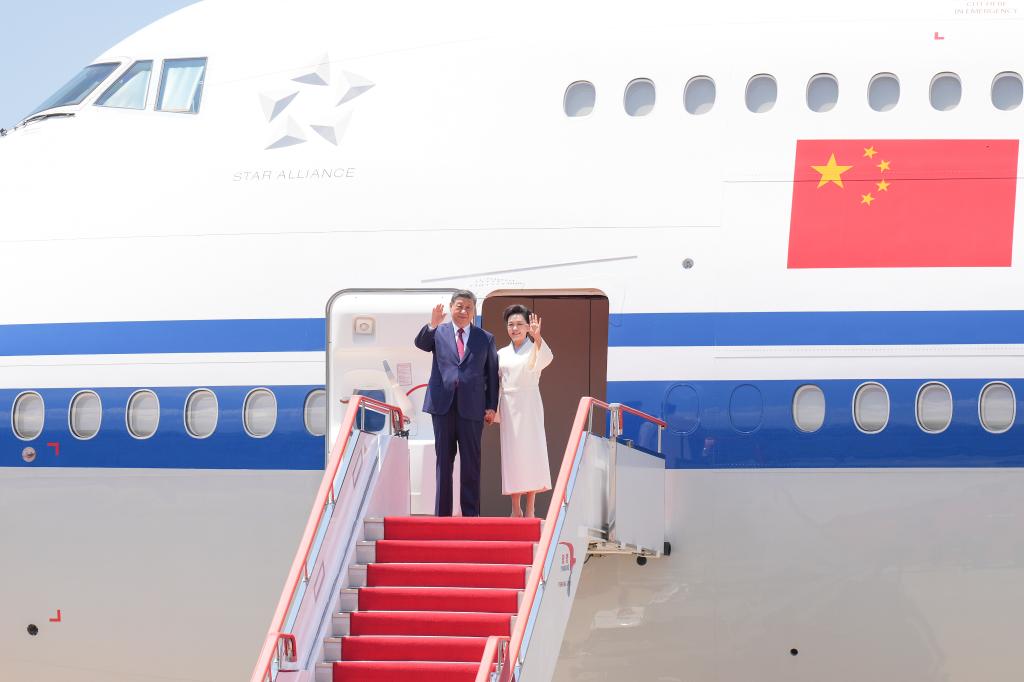 Xi llega a Pyongyang para realizar visita de Estado a RPDC