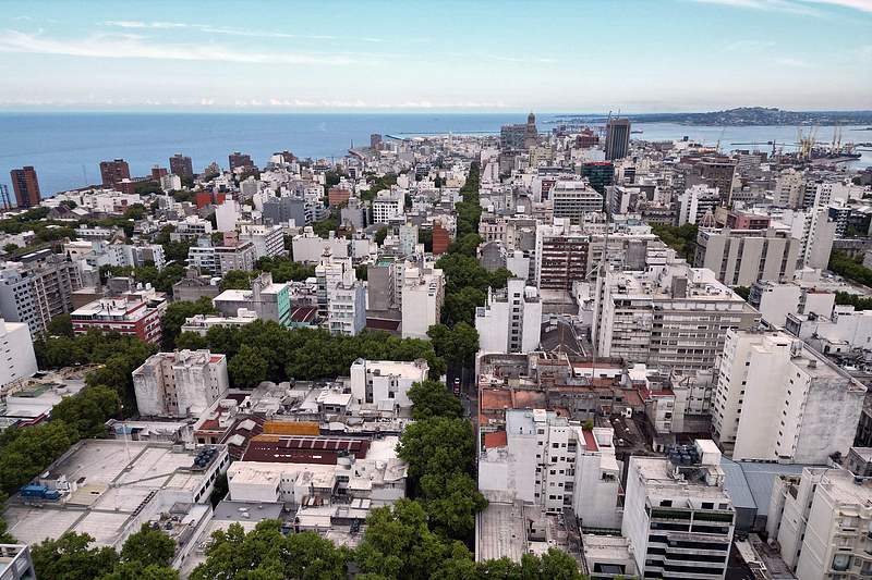 Montevideo, capital de Uruguay. [Foto: VCG]