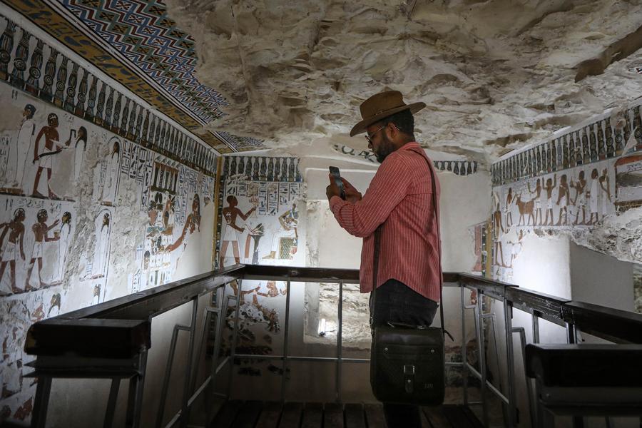 Descubren tumba que data del Nuevo Reino en Luxor, Egipto