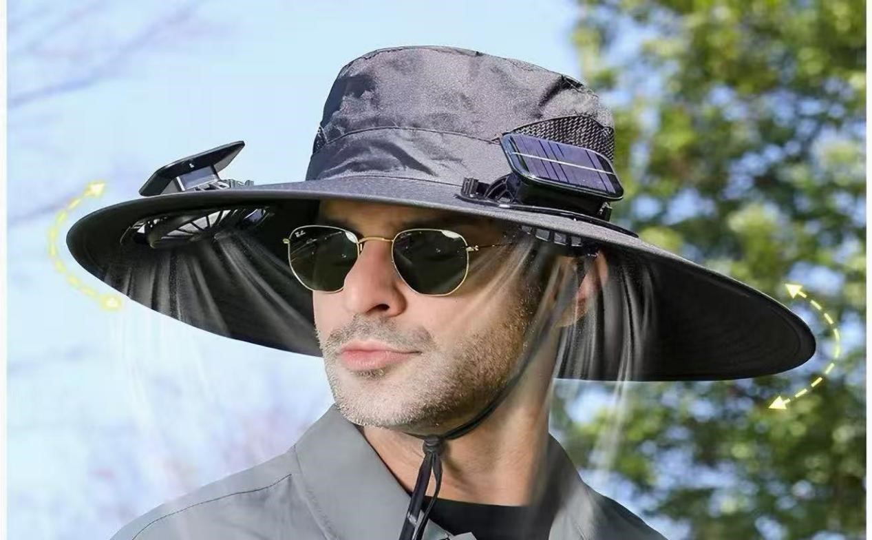 Europeos se sienten atraídos por equipos chinos de climatización como los "sombreros con ventilador"