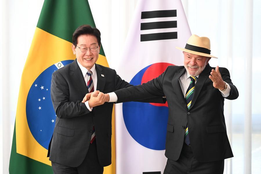Presidente de Brasil anuncia grupo de trabajo para impulsar acuerdo entre Mercosur y República de Corea