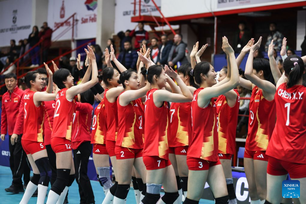 Campeonato Mundial Sub-17 de Voleibol Femenino: China VS Túnez
