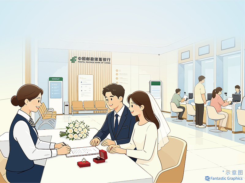 Por primera vez en China: Banco en Tianjin ofrece registrar matrimonios