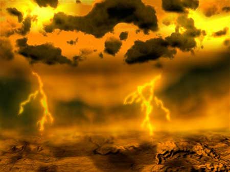 Venus tiene relámpagos como en la Tierra