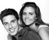 Victoria “La Pija” y su novio de entonces \r\n