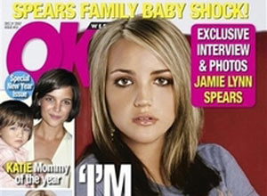 Jamie Lynn Spears embarazada y abandonada por su novio que pide prueba de paternidad