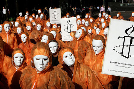 Manifestación en Sydney insta a cerrar cárcel militar de EEUU en Guantánamo