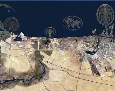 Dubai se propone crear islas artificiales en forma del sistema solar
