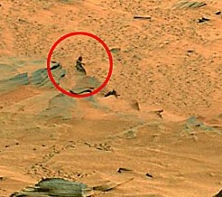 Afirman descubrir “ser marciano” de fotos enviadas por la nave Spirit de NASA \r\n