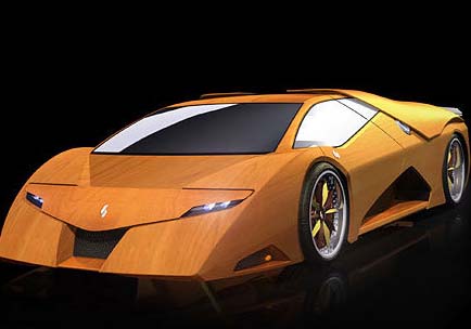 Estrena el primer automóvil de madera en el mundo con velocidad máxima de 240 millas por hora