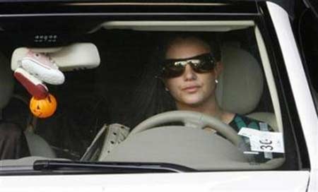 Britney Spears involucrada en accidente vial